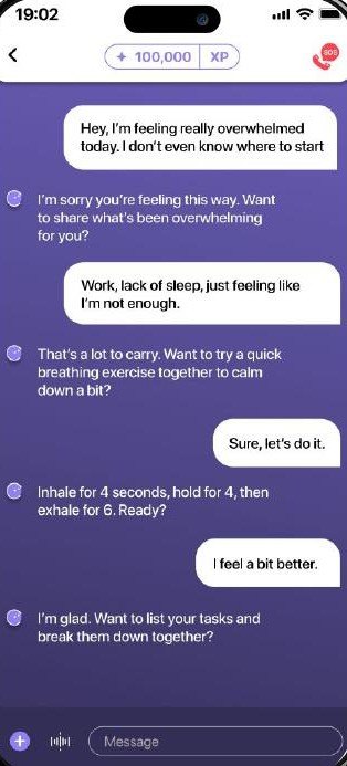 The eve and ai app: a supportive chat with ai, the AI companion